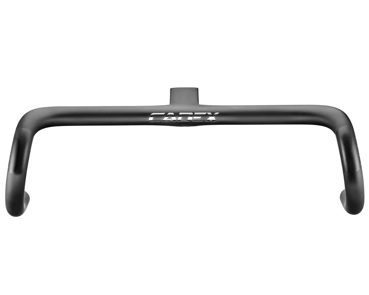 Cadex Race Integrated Road Carbon Handlebars (Black) (100mm) (37/40cm) (OverDrive/D-Shaped Steerer)